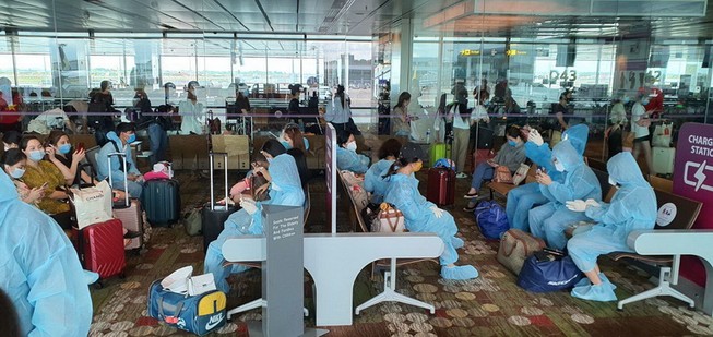 Thông tin liên quan hành khách từ Hàn Quốc về VN ngày 30-9
