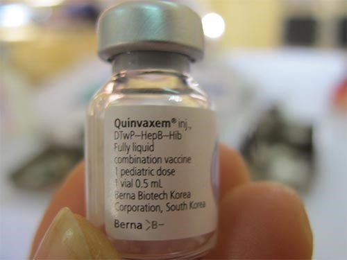Tổ chức Y tế Thế giới lên tiếng về vaccine Quinvaxem