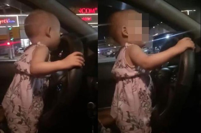 Để trẻ nhỏ cầm vô lăng lái xe, bị xử phạt thế nào?