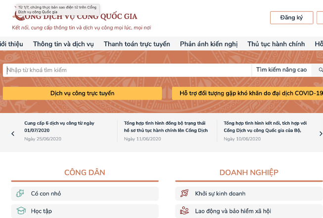 Khai trương dịch vụ chứng thực bản sao điện tử từ 1-7
