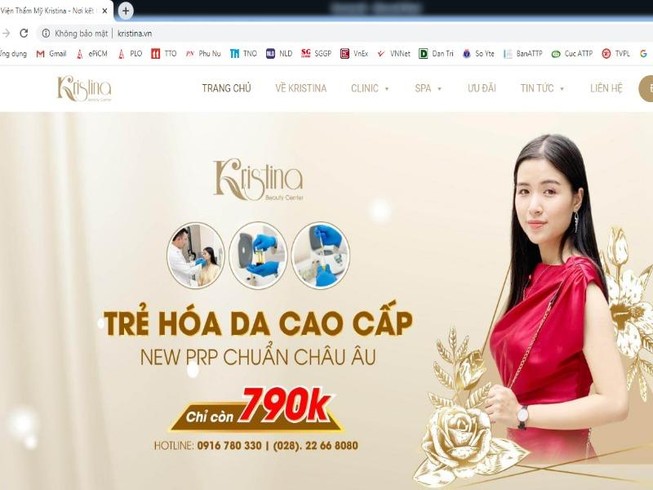 TP.HCM: Buộc ngưng hoạt động một viện thẩm mỹ 'chui'