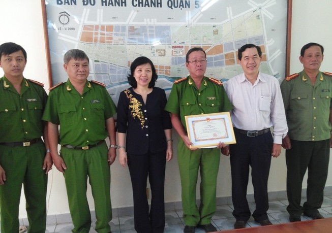 Vụ trẻ sơ sinh bị bắt cóc ở BV Hùng Vương: Thưởng nóng công an quận 5