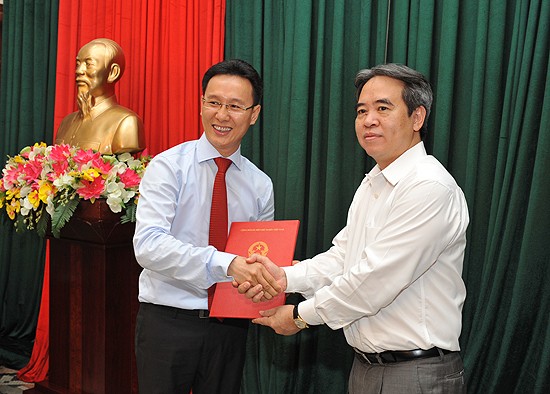 Phó Tổng Giám đốc Vietinbank giữ chức Chánh văn phòng NHNN