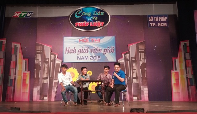 Hội thi 'Hòa giải viên giỏi' năm 2015
