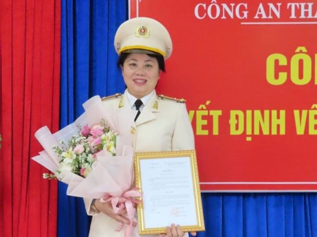 Đà Nẵng lần đầu có nữ trưởng công an quận