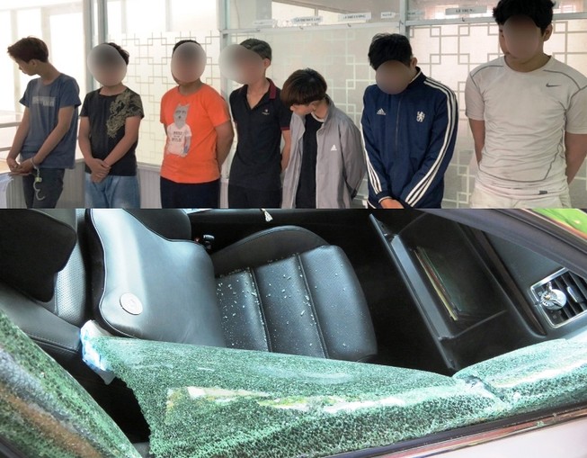 Đà Nẵng: Bắt nhóm thanh thiếu niên đập kính hàng chục ô tô