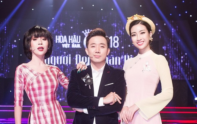 Trấn Thành ấn tượng với biểu hiện của thí sinh Hoa hậu VN