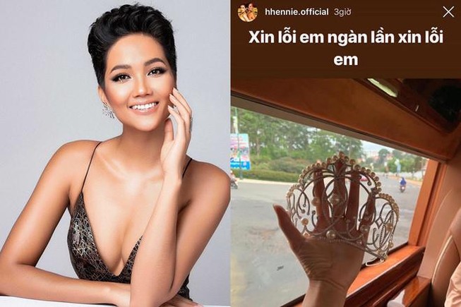 H’Hen Niê gây hoang mang vì nghi làm gãy vương miện 2,7 tỉ