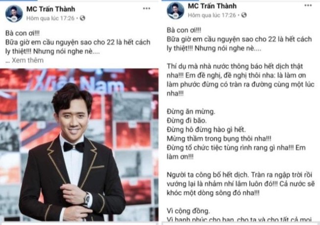 Nghệ sĩ, cộng đồng kêu gọi đừng thái quá khi hết ngày 22-4
