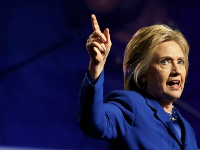 Ngày vận động nước rút của bà Clinton