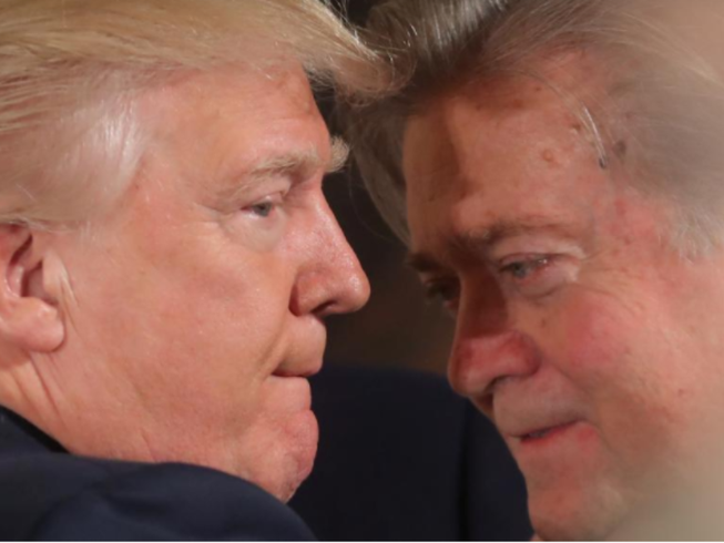 Ông Bannon đã bị ông Trump sa thải