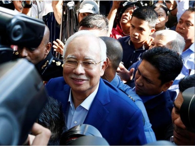 Ông Najib trình diện thẩm vấn tại Ủy ban Chống tham nhũng