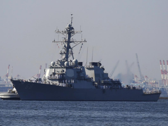 Mỹ đưa tàu khu trục tên lửa tân tiến USS Milius đến Nhật