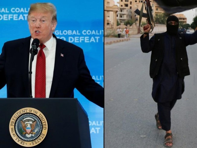  Ông Trump dọa thả 800 tay súng IS ra châu Âu