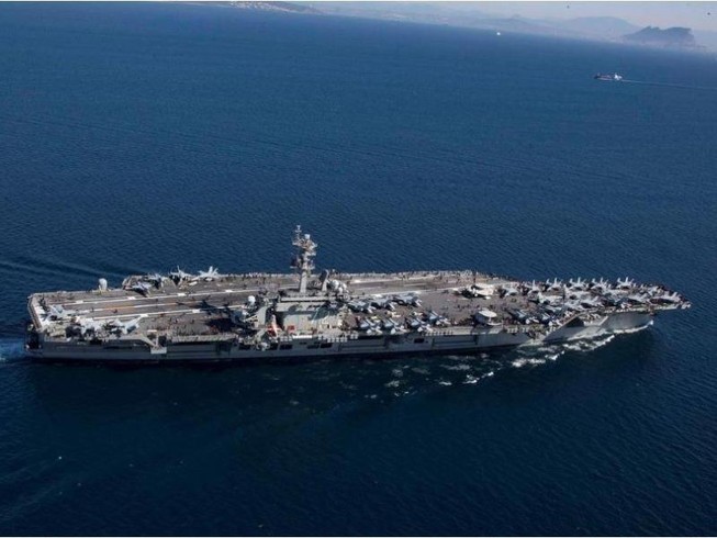 Iran dọa đánh phủ đầu, phá hủy tàu sân bay Mỹ với 1 tên lửa