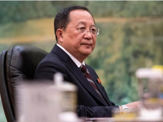 riều Tiên vừa thay vị trí Bộ trưởng Ngoại giao Triều Tiên của ông Ri Yong-ho (ảnh). Ảnh: REUTERS