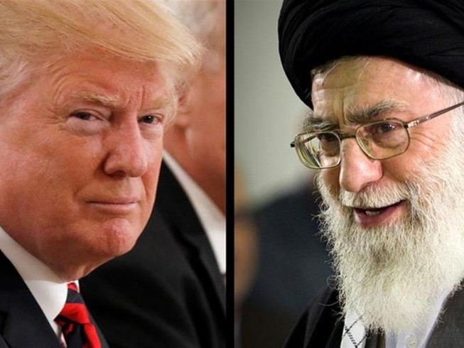 Tổng thống Mỹ Donald Trump (trái) và lãnh tụ tối cao Iran Ali Khamenei. Ảnh: AL JAZEERA