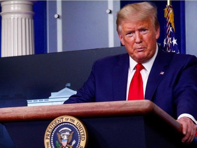 Tổng thống Mỹ Donald Trump: Tôi đã thấy điều chưa từng thấy. Ảnh: REUTERS