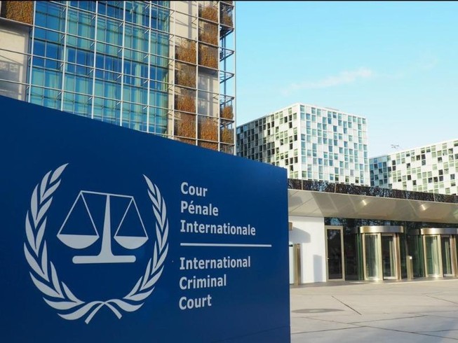 Trụ sở Tòa Hình sự quốc tế tại TP The Hague (Hà Lan).