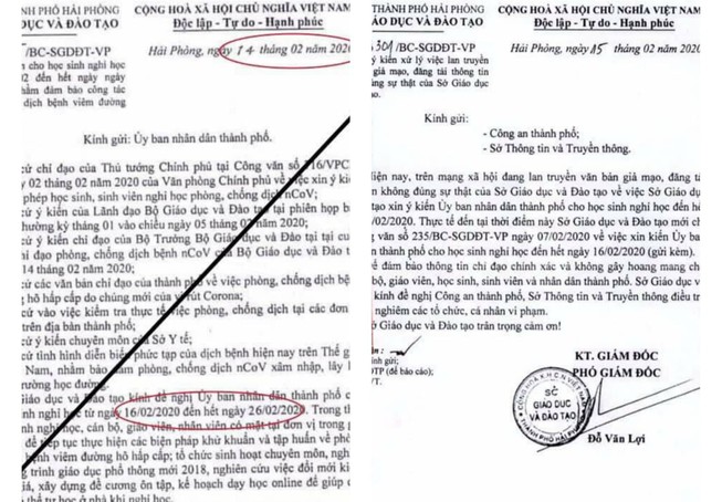 Truy tìm người tung văn bản giả mạo cho học sinh nghỉ học
