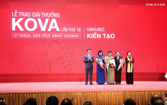 Nhiều công trình ý nghĩa được vinh danh ở giải thưởng KOVA 16