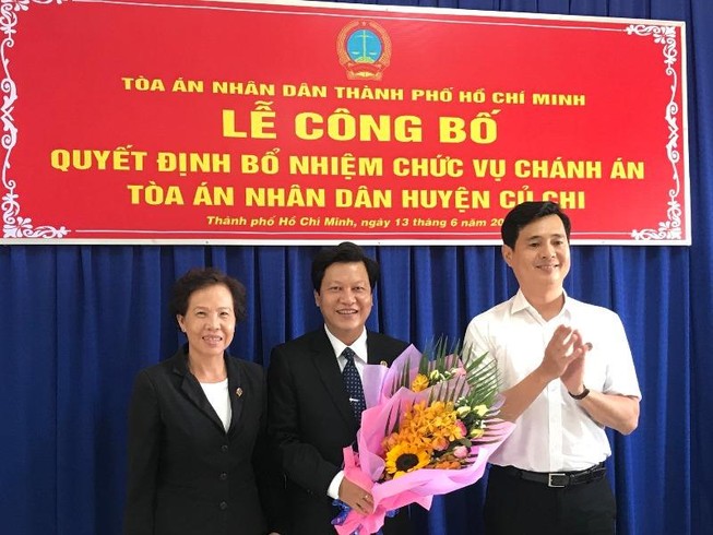Nhân sự mới huyện Củ Chi, TP.HCM