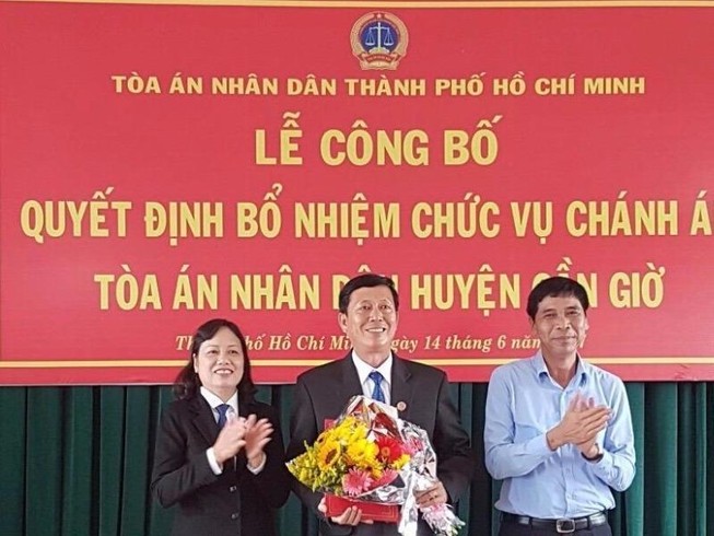 Nhân sự mới huyện Cần Giờ, TP.HCM