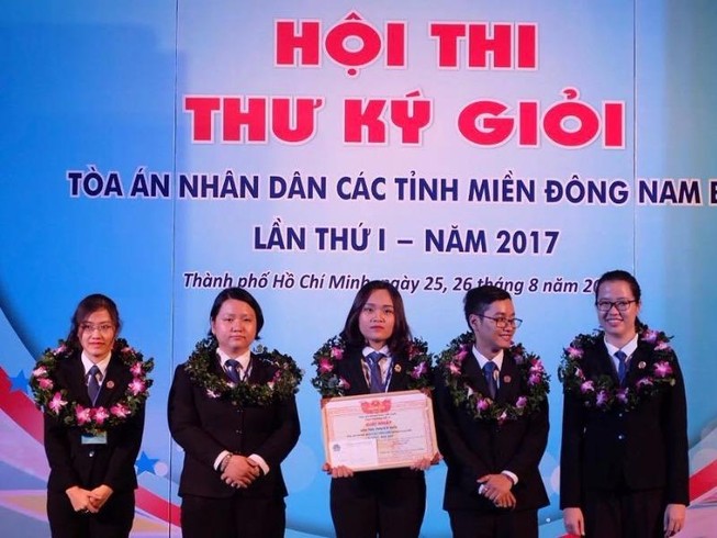 TAND TP.HCM đoạt giải nhất Hội thi Thư ký giỏi