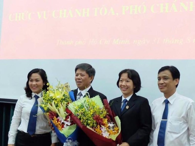 Nhân sự mới TAND TP.HCM