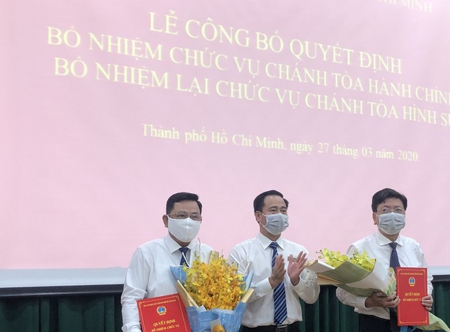 Nhân sự mới TAND TP.HCM