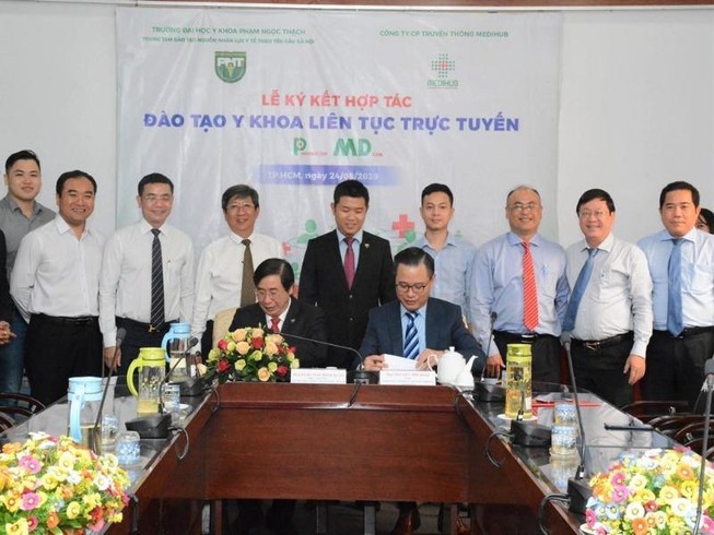 Lần đầu tiên đào tạo y khoa liên tục trên ứng dụng di động