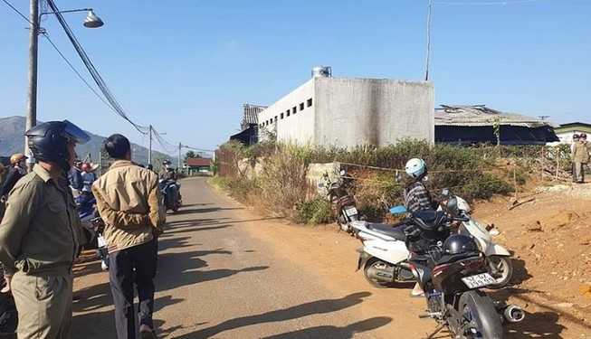 Phát hiện thi thể bị cháy đen ở khu đất trống ở Lâm Đồng