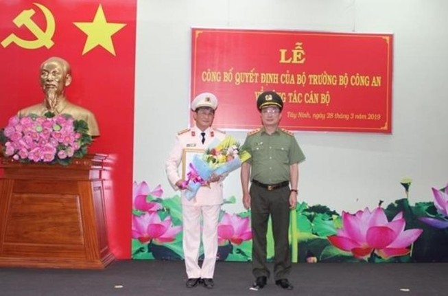 Tây Ninh có giám đốc công an tỉnh mới