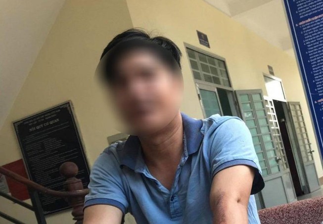 Nghi can đánh chết người va quẹt xe ra đầu thú