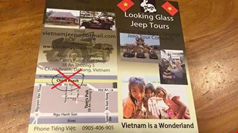 Công ty xuyên tạc biển Việt Nam thành biển Trung Quốc đặt website ở nước ngoài