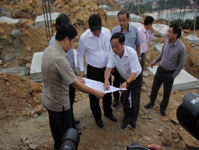40 móng biệt thự trên Sơn Trà được tiếp tục thi công