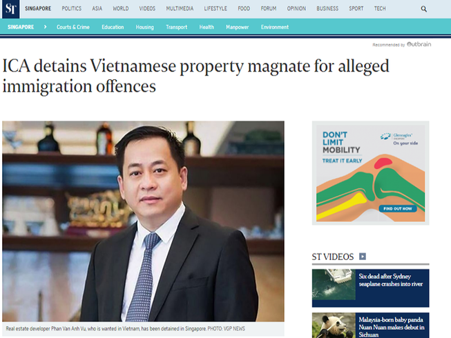 'Nếu Vũ 'nhôm' ở Singapore, phải đưa bằng được về nước'