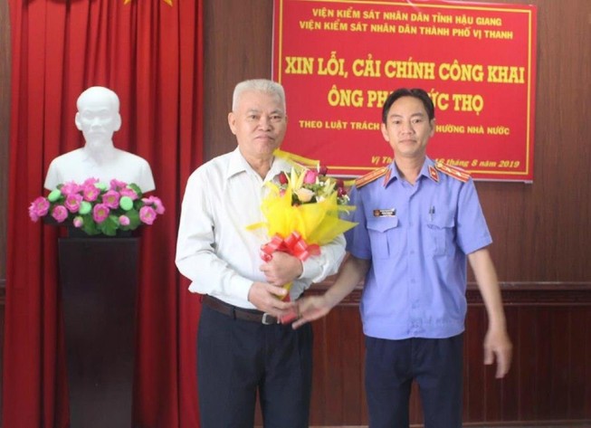 VKS xin lỗi cựu giám đốc nông trường 29 năm bị oan