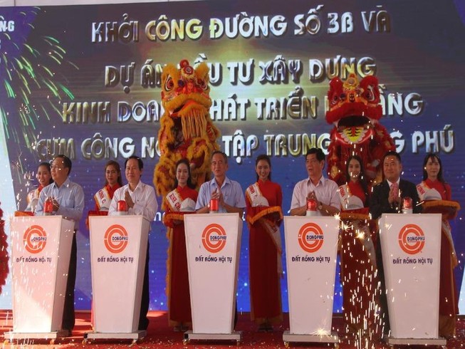 Khởi công cụm công nghiệp 1.000 tỉ đồng ở Hậu Giang