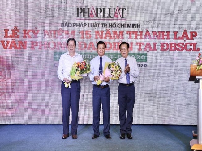 Kỷ niệm 15 năm thành lập VPĐD báo Pháp luật TP.HCM tại Cần Thơ