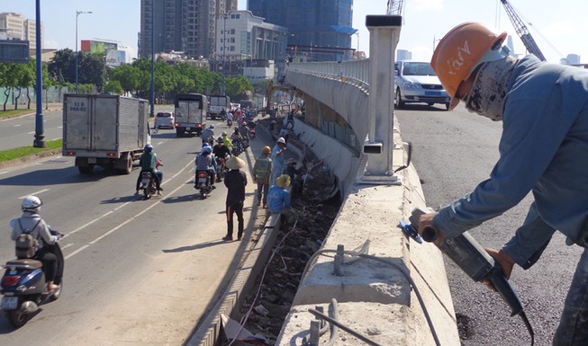 Ngày 29-6, thông xe hai nhánh rẽ cầu Nguyễn Văn Cừ