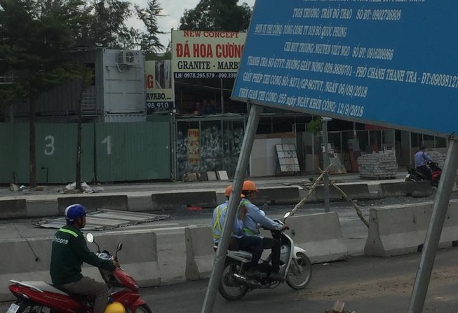 Lô cốt nghiêng, dân gọi, Thanh tra giao thông đã nghỉ hưu