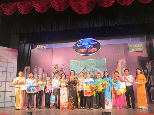 Nông dân TP.HCM tranh tài kiến thức pháp luật
