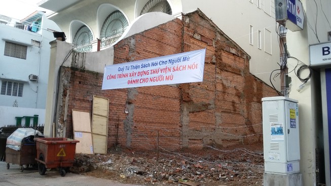 Hơn 8 tỉ đồng xây thư viện sách nói cho người mù