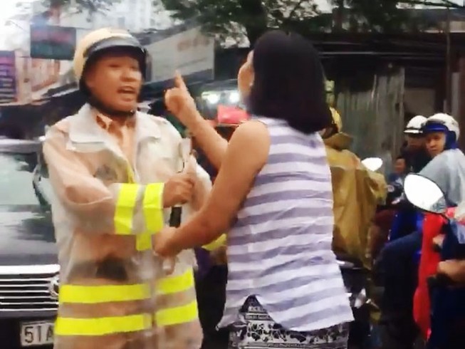 CSGT TP.HCM thông tin vụ 'lăng mạ CSGT Hàng Xanh'