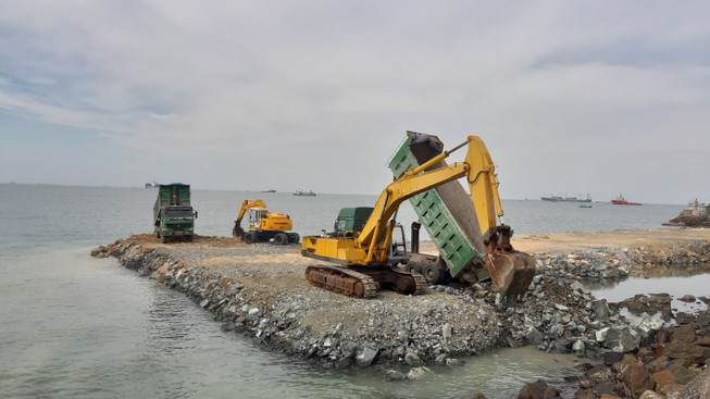 Tạm dừng để đánh giá lại dự án lấn biển Vũng Tàu