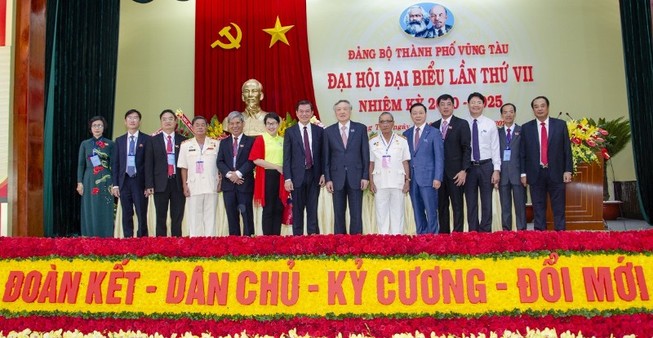 Chánh án Nguyễn Hòa Bình dự Đại hội Đảng bộ TP Vũng Tàu