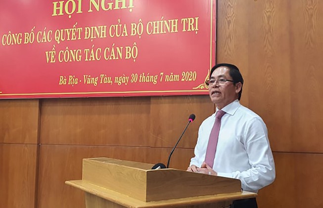 Bí thư Bà Rịa- Vũng Tàu làm Phó trưởng Ban Dân vận Trung ương