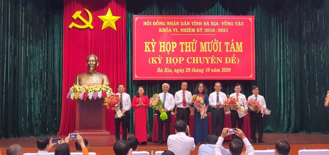 HĐND Bà Rịa- Vũng Tàu miễn nhiệm nhiều người