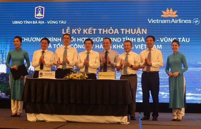 Bà Rịa- Vũng Tàu bắt tay Vietnam Airlines, Saigontourist